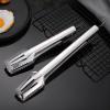 Tongs for Cooking, Stainless Steel Tongs Buffet Tongs Non-stick BBQ Cooking Kitchen Tongs Metal Cooking Tongs BBQ Tongs for Grill, 25.5cm view 4
