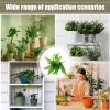 2 Artificial Ferns for Outdoors, UV Resistant Lifelike Boston Fern Green Plants, Faux Ferns Fake Ferns Artificial Plants, Detailed Garden Greenery Ornaments for Entrance Home Windowsill Yards view 4