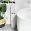Bathtub Tray Foldable PVC Bathtub Cover Shutter Bath Lid, Bathtub Insulation Cover Dust Board, Multifunction Waterproof Bathtub Tray for Phone Tablet Bracket Multifunctional (Color : White, Size : 7 view 4