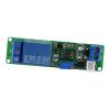 DC 12V Adjustable Timer Delay Relay Module, 67.6x19.2mm Time Switch with Potentiometer, 1-10 Second Range for Home Automation, Robots, PLC Development view 2