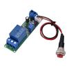 DC 12V Adjustable Timer Delay Relay Module, 67.6x19.2mm Time Switch with Potentiometer, 1-10 Second Range for Home Automation, Robots, PLC Development view 3