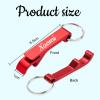 120pcs Custom Bottle Opener Keychain Personalized Engraved Any Logo/Text, Beer Beverage Aluminum Bottle Opener for Party Favor,Birthday,Bar,Wedding,Guests,Anniversaries,Christmas view 3