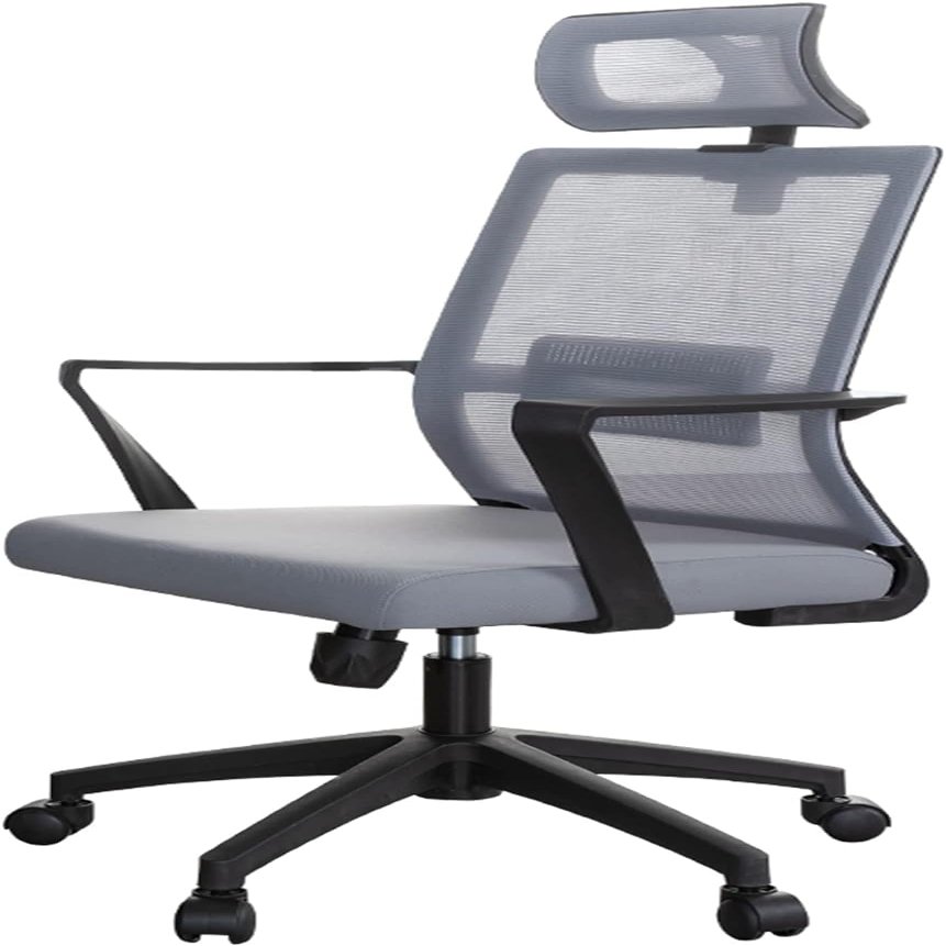 TUOYIBO Home Office Desk Chair High-Back Executive Office Chair, Mesh Computer Desk Chair, Ergonomic Design Adjustable Seat Height, 360 Swivel Chair with Headrest