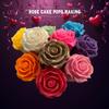 4PCS Rose Flower Silicone Molds - Candy & Chocolate Molds, Wedding Cake Decorating Tools, Fondant Sugarcraft Cake Molds view 4