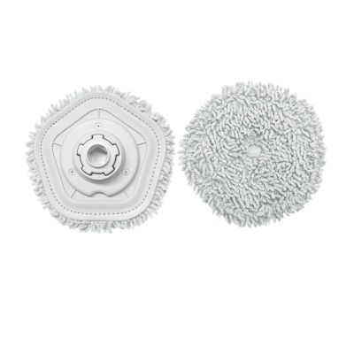 JINGDING 2 in 1 Mop Cloth Holder Mop Pad, Compatible for Dreame Bot W10 / W10 Pro, Self-Cleaning Robot Vacuum Cleaner Spare Parts (Color : 2pcs)