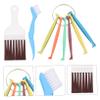 Ciieeo 3-Piece Air Conditioner Fin Brush Set Coil Cleaning Tool Air Conditioner Coil Brush Evaporator Condenser Unit Fin Cleaning Comb view 2