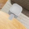 HOLIDYOYO Compact Rotating Storage Box Set Small Waste Bucket Clip Lid Desk Sundry Storage Holder Mini Trash Can for Office Abs Material view 3