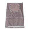 VOSAREA over Door Hanging Laundry Hamper -saving Storage for Dirty Clothes Towels and More Oxford Organizer for Home and Bathroom view 1