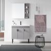 VOSAREA over Door Hanging Laundry Hamper -saving Storage for Dirty Clothes Towels and More Oxford Organizer for Home and Bathroom view 4