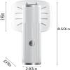 ZHAOXOINL 2024 New Upgrade Portable Mini Ironing Machine, Rotata Handheld Steam Iron for Clothes, Foldable Fabric Travel Clothes, Good for Home and Traveling (White) view 2