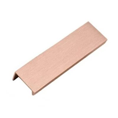 SUNULAN Drawer Pulls,10 Pcs Gold Solid Aluminium Alloy Flush Pull Door Handles Hole Pitch32mm to 192mm Champagne Gold Knob(Color : 64mm g) (Color : 96mm G)