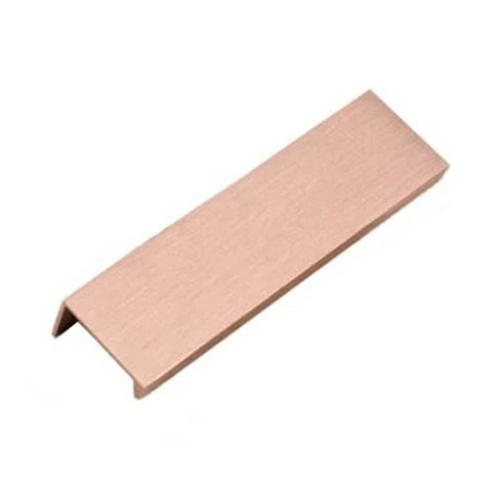 SUNULAN Drawer Pulls,10 Pcs Gold Solid Aluminium Alloy Flush Pull Door Handles Hole Pitch32mm to 192mm Champagne Gold Knob(Color : 64mm g) (Color : 96mm G)