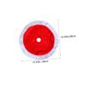 OFFSCH 2pcs Mini Christmas Tree Skirt for Desktop Holiday Decor Soft Xmas Tree Skirts Cozy Atmosphere for Home Bar Restaurant Christmas Decorations view 3