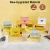 Jolboldy 5-Pack Gold Mirrored Acrylic Display Risers, Nesting Stands for Dessert Buffet Table, Jewelry, Perfume & Collectibles view 4