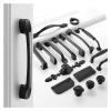SUNULAN Drawer Handle,Black Handles Cabinet Knobs and Handles Kitchen Handles Drawer KnobsCupboard Handles Knobs Drawer Pull (Color : S-4) (Color : 35247) view 3
