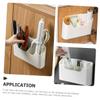 VOSAREA Hanging Storage Basket Grid Organizer Box Compartment Organizer Storage Wall Hanging Basket Bathroom view 2