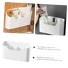 VOSAREA Hanging Storage Basket Grid Organizer Box Compartment Organizer Storage Wall Hanging Basket Bathroom view 4