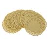 3.5" Lace Paper Cake Placemat Bake Oil Absorbing Paper Pizza Paper Mats Decoration Paper Doilies For Party Wedding Placemats For Dining Table Set Of 4 Round 8 Clo Washable Yellow Waterproof Kids 6 view 4