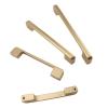 SUNULAN Drawer Pulls,European Style Matte Gold Cabinet Handles Solid Aluminum Alloy Kitchen Cupboard Pulls Drawer Knobs Furniture Handle(10 Pieces)(Color : AB1) (Color : Ab16 2) view 1