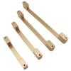 SUNULAN Drawer Pulls,European Style Matte Gold Cabinet Handles Solid Aluminum Alloy Kitchen Cupboard Pulls Drawer Knobs Furniture Handle(10 Pieces)(Color : AB1) (Color : Ab16 2) view 4