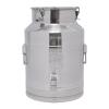 RABEEXP 28L / 7.4 Gallon Milk Can with Faucet Stainless Steel Wine Pail Bucket Oil Milk Tote Jug with Seal Lid for Milk Wine Liquid Storage Container (28L with Faucet) view 1