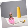 Cabilock Elegant Ornament Resin Craft for Home Shiny Bottle Figurine Artistic Entryway Decor view 3