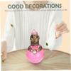 Cabilock Elegant Ornament Resin Craft for Home Shiny Bottle Figurine Artistic Entryway Decor view 4