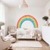 ('''') Rainbow Wall Decal Extra Large Boho Rainbow Wall Decals Peel and Stick Removable Rainbow Wall Stickers for Bedroom Decor Nursery Decor Playroom Decor (Rainbow 1 Pack) view 2