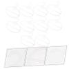 Outanaya 10pcs Round Hook Scarf Rack Scarf Holders for Closet Tie Rack Storage Belt Organizer Multi Hangers view 3