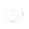Outanaya 10pcs Round Hook Scarf Rack Scarf Holders for Closet Tie Rack Storage Belt Organizer Multi Hangers view 4