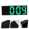 Cabilock Compact Led Digital Alarm Clock with Brightness Read Numbers Voice Control Mode for Bedrooms and Home Use view 4