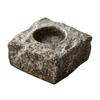 ORFOFE Ceramic Candle Holder Elegant Stone Texture Stylish Table Centerpiece for Home Decor for Weddings and Parties Stable and Design Great for Dining Tables view 1