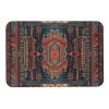 Absorbent Bath Mat Rug Bathroom Rugs Mexican Style Pattern Soft Absorbent Non-Slip Floor Mat Quick Dry Carpet Indoor Door Mat for Bathroom Shower Kitchen view 1