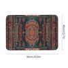 Absorbent Bath Mat Rug Bathroom Rugs Mexican Style Pattern Soft Absorbent Non-Slip Floor Mat Quick Dry Carpet Indoor Door Mat for Bathroom Shower Kitchen view 3