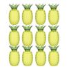 Garneck 12pcs Pineapple Candy Box Candy Container Clear Favor Boxes Plastic Treat Boxes Hawaiian Tropical Party Supplies view 1