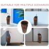 Ciieeo Wood Umbrella Holder, Umbrella Stand for Entryway Umbrella Rack Cane Walking Sticks Holder Wine Barrel Planter for Home Kitchen Office Decoration view 3