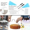 Leapiture 33 Pieces Kitchen Cake Decorating Turntable Base Set Baking Tools Cake Decorating Tools for Making view 4