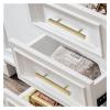 SUNULAN Drawer Handle,Hexagon Brass Cabinet Knobs and Handles Handles Kitchen Pulls Gold Drawer Knobs CopperDrawer Pull (Color : Single) (Color : CTC 160mm) view 3