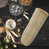 Beavorty Bamboo Wine Basket with Fine Mesh Strainer 11.81X5.11X4.72In Lightweight Portable Wine Filter for Home Brewing Outdoor Picnics Bbq view 3