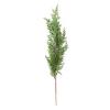 BestAlice Artificial Pine Sprigs Faux Greenery Stems, Faux Cedar Spray Branches, Artificial Five Branches Cypress Branch, Simulation Leaf Home Decoration Accessories for Xmas DIY (42cm) view 1