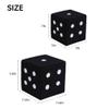 BAFOVY Cube Shaped Small Stool, 7.8x7.8x7.8 Inches, Removable Washable Foot Rest, Changing Shoes Dice Chair for Living Room, Bedroom view 2