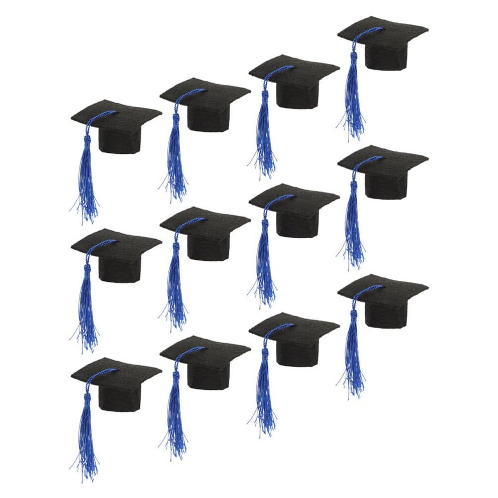 STOBAZA Graduation Hat Bottle Topper Miniature Grad Cap Graduation Hat Bottle Caps