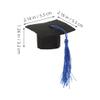 STOBAZA Graduation Hat Bottle Topper Miniature Grad Cap Graduation Hat Bottle Caps view 3