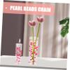 ORFOFE 30pcs Artificial Pearl Beaded String Vase Filler for Wedding Centerpiece DIY Decor view 4
