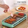 OUTPFTS Household 4-6 People Smokeless Grill, Portable Electric Barbecue Gadget, Small Non-Stick Electric Grill. view 4