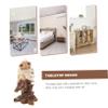 Cabilock Vintage Eagle Head Statue Realistic Animal Figurine for Office and Home Decor Unique Resin Craft for Tabletop Decoration Nature Lovers view 2