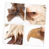 Cabilock Vintage Eagle Head Statue Realistic Animal Figurine for Office and Home Decor Unique Resin Craft for Tabletop Decoration Nature Lovers view 4