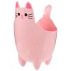 MAGICLULU Cat-Shaped Desktop Trash can Mini 7.87 Inch Compact Plastic Wastebasket Tiny Trash can for Kids Office Bedroom Countertop Storage view 1