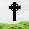 Christian Cross Sign, Metal Cross Sign, Metal Christian Sign, First Communion Gift, Home Decor, Christian Welcome Sign view 1