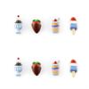 Three by Three Seattle Colorful Dessert Magnets | Adorable, Strong, and Perfectly Sized, Backed with Mighties Mighty Magnets (8 Pack) view 2